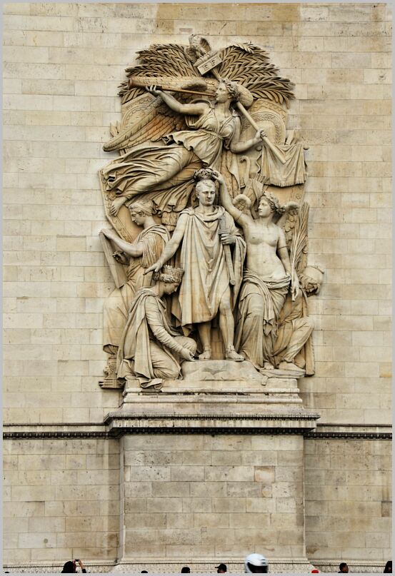 Arc de Triomphe detail